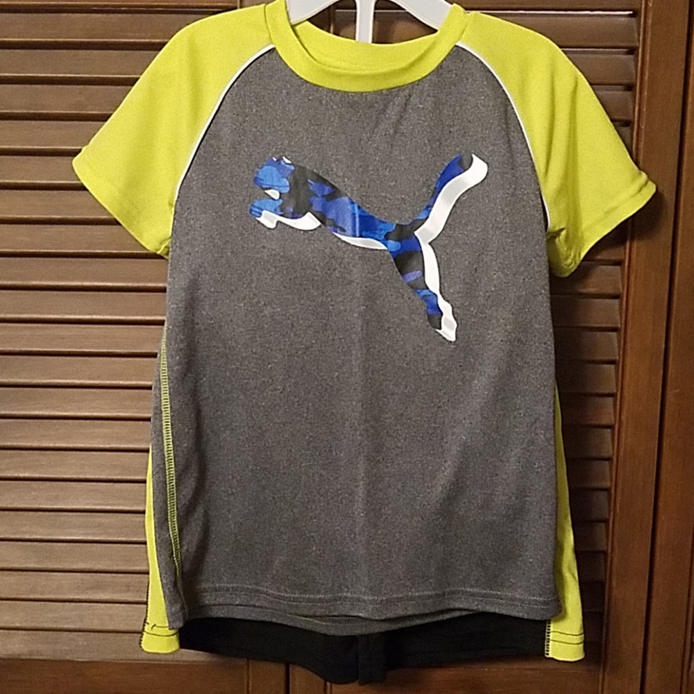 Puma shorts outfit